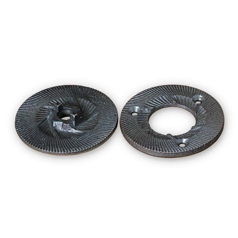 Pair of steel discs – medium – for manual grain mill Diamant D.525