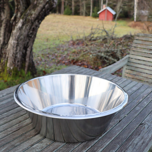 Stainless steel basin, wash bowl