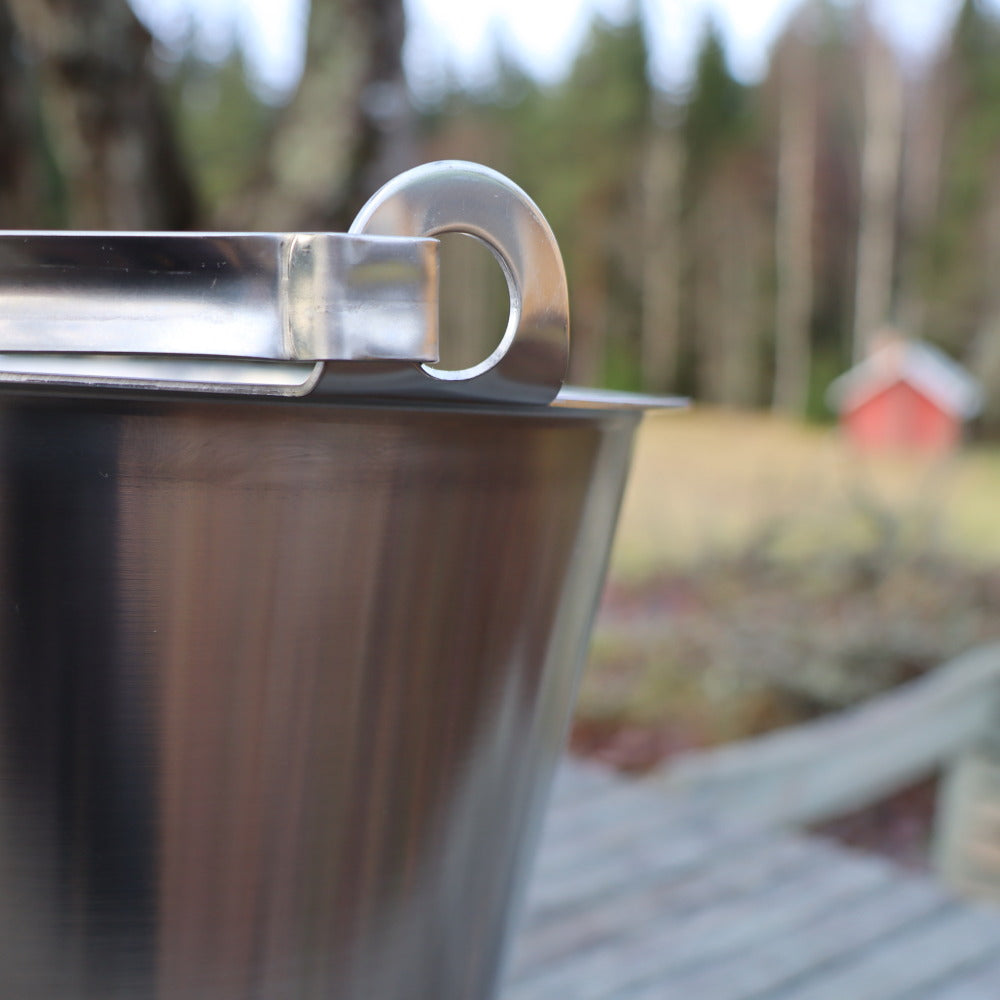 Stainless steel bucket 7 l