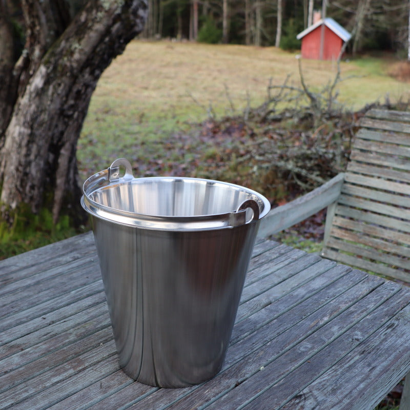 Stainless steel bucket 7 l