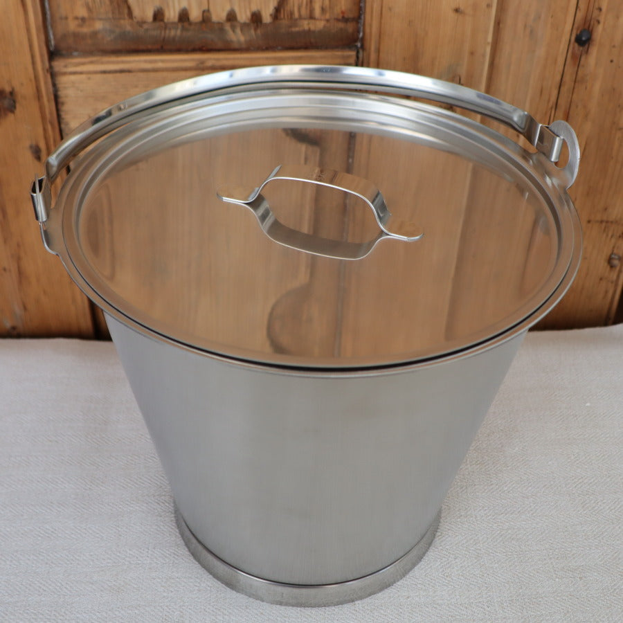 Lid for stainless steel bucket, 7 l, 10 l and 15 l