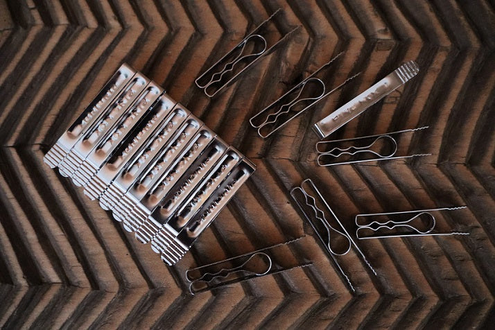 Stainless steel clothespins